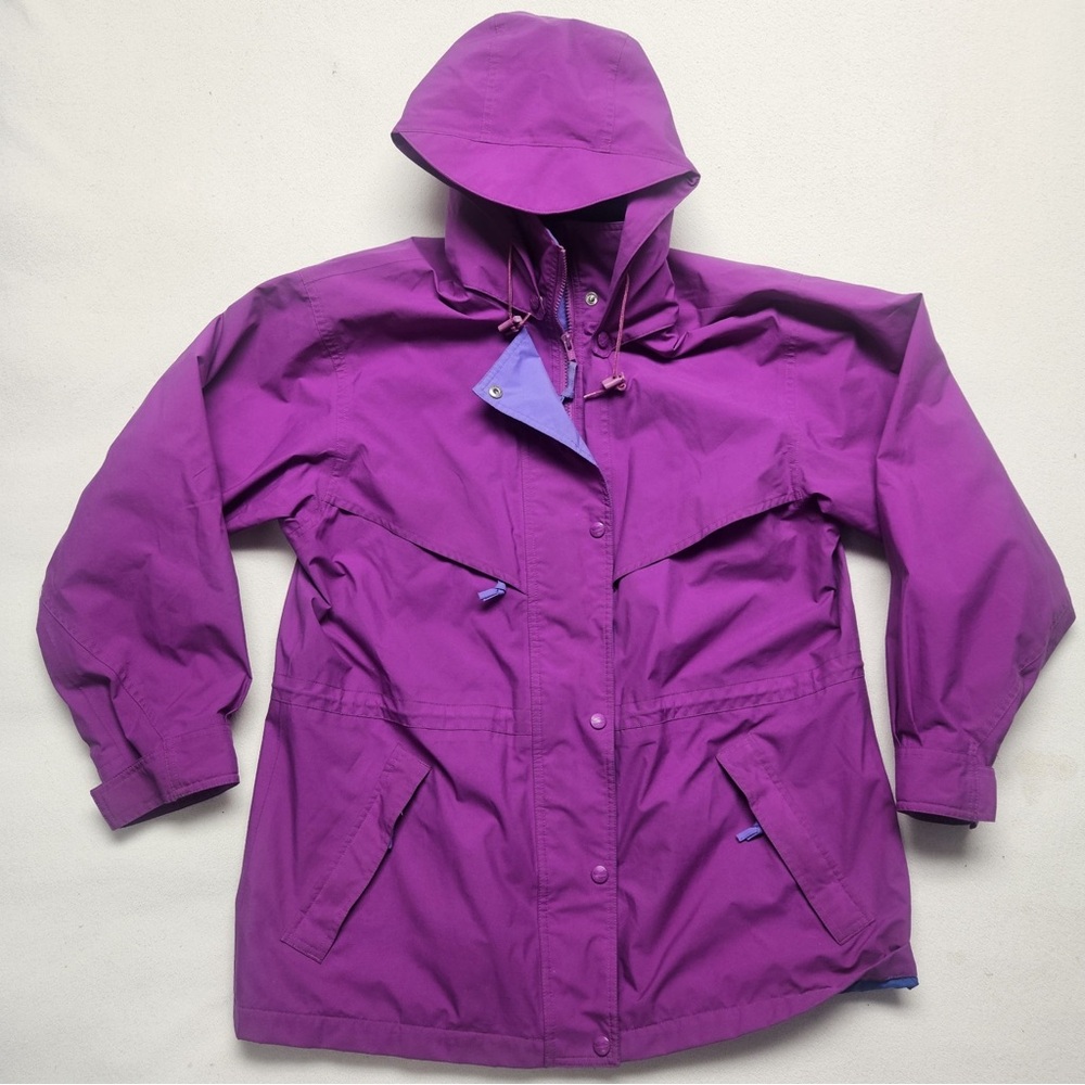 L.L. Bean Women's Bold Purple Snow Jacket Size L